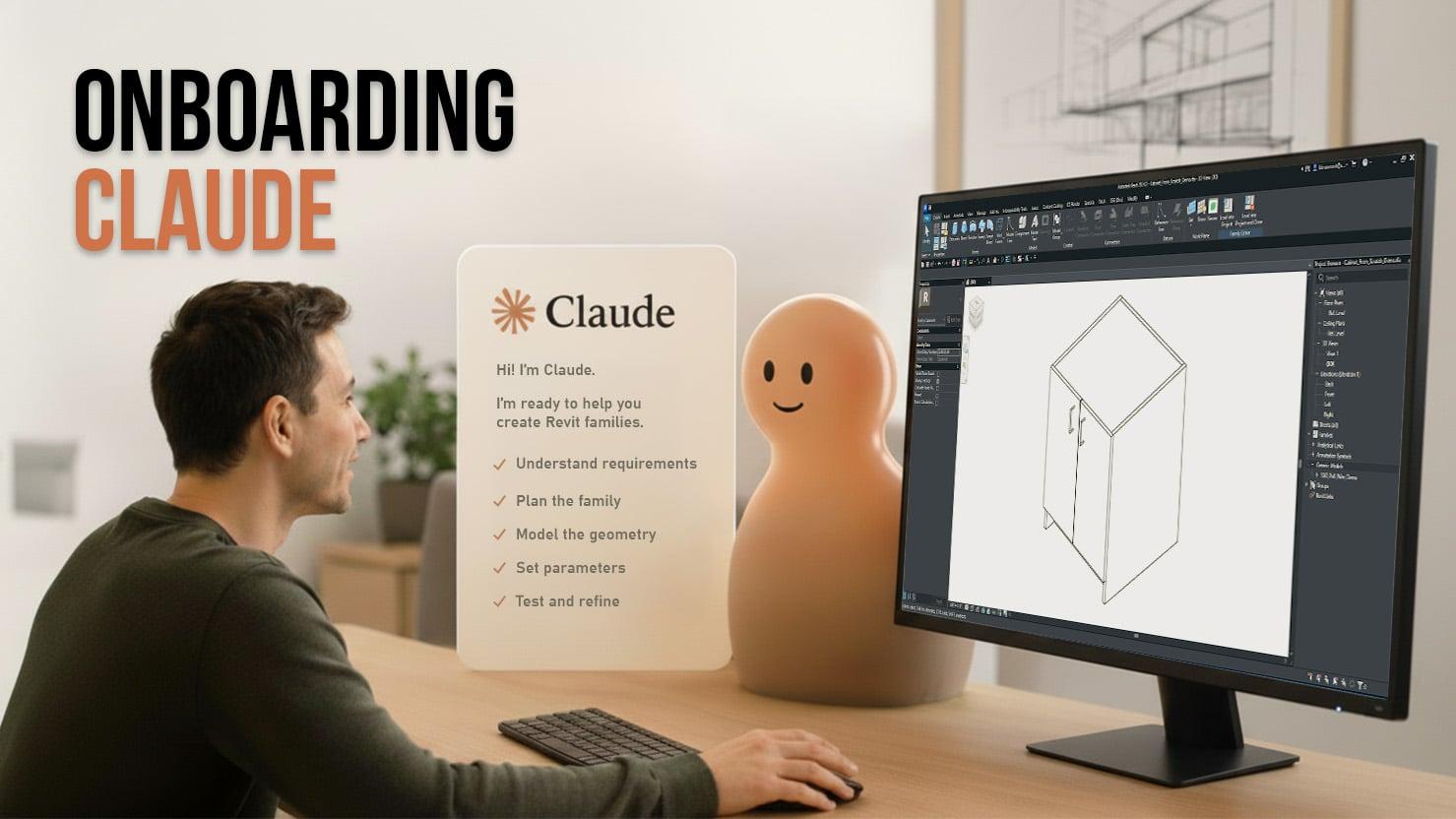 I onboarded Claude as a Revit family creator